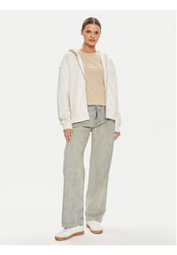 Calvin Klein Jeans Bluza Diffused J20J223533 Écru Regular Fit. Materiał: bawełna