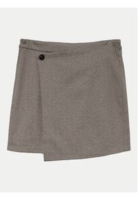 Vero Moda Spódnica mini Kawi 10319663 Beżowy Regular Fit. Kolor: beżowy. Materiał: syntetyk #5