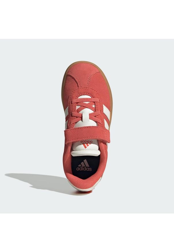 Adidas - Buty VL Court 3.0. Kolor: biały, czerwony, wielokolorowy