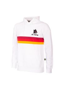 COPA FOOTBALL - Bluza z kapturem dla dorosłych Listy AS Roma - Biały. Typ kołnierza: kaptur. Kolor: biały. Styl: retro