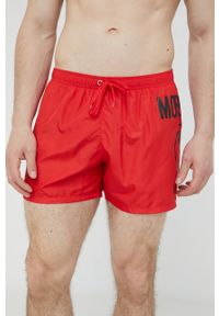 Moschino Underwear szorty kąpielowe kolor czerwony. Kolor: czerwony #4