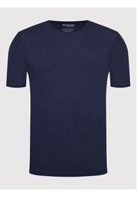 Selected Homme T-Shirt Morgan 16071775 Granatowy Regular Fit. Kolor: niebieski. Materiał: bawełna #4