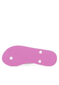 Kappa Japonki 351C23W Pink Fuchsia - White Kolorowy. Materiał: syntetyk, materiał. Wzór: kolorowy #7