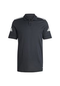 Adidas - Koszulka męska adidas Squadra 25 Polo. Typ kołnierza: polo. Kolor: biały, wielokolorowy, czarny. Styl: sportowy