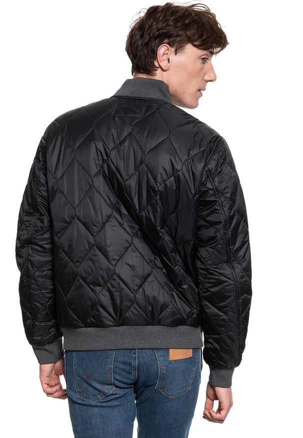 Wrangler - KURTKA WRANGLER BOMBER JACKET BLACK W4A6Y8100 112129075