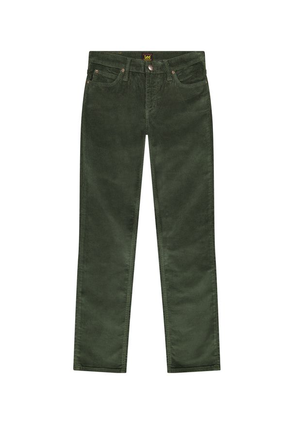 Lee - MĘSKIE SPODNIE LEE DAREN ZIP FLY OLIVE NIGHT 112373982