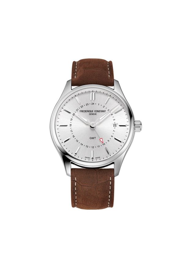 FREDERIQUE CONSTANT RABAT ZEGAREK CLASSICS FC-252SS5B6. Styl: elegancki, retro