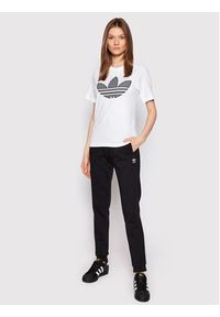 Adidas - adidas Spodnie dresowe adicolor Essentials HM1837 Czarny Slim Fit. Kolor: czarny. Materiał: bawełna, dresówka #2