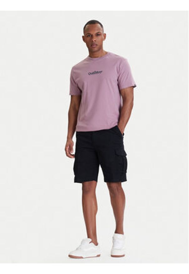 Quiksilver Szorty materiałowe MW Cargo EQYWS03912 Czarny Regular Fit. Kolor: czarny. Materiał: bawełna