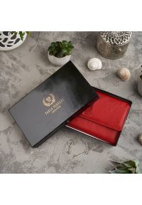 Portfel skórzany PAOLO PERUZZI IN-36-RD czerwony. Kolor: czerwony. Materiał: skóra #1