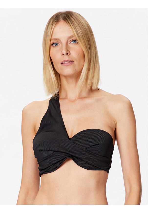 Hunkemöller Góra od bikini 201901 Czarny. Kolor: czarny. Materiał: syntetyk