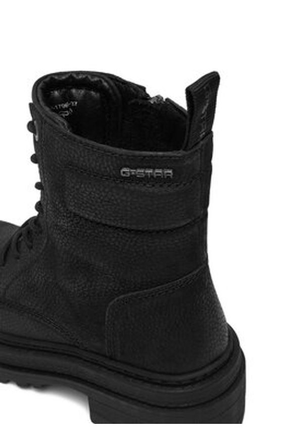 G-Star RAW - G-Star Raw Trapery CEO-WI34-ALASKA-01 Czarny. Kolor: czarny. Materiał: skóra