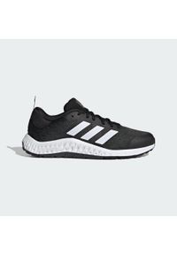 Adidas - Buty Everyset Trainer. Okazja: na co dzień. Kolor: czarny, biały, wielokolorowy. Materiał: materiał. Sport: fitness