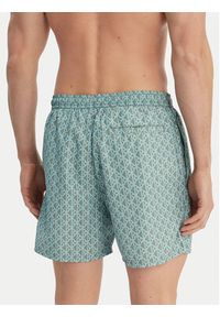 Calvin Klein Swimwear Szorty kąpielowe LV00N61027 Zielony Regular Fit. Kolor: zielony. Materiał: syntetyk #4
