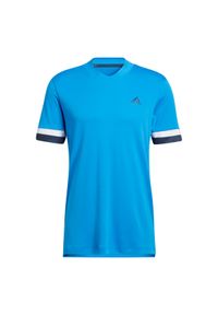 Koszulka do golfa męska Adidas Heat.RDY Solid. Typ kołnierza: golf. Kolor: wielokolorowy, czarny, niebieski. Sport: golf