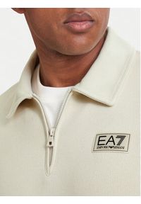 EA7 Emporio Armani Bluza 7M002232 AF21822 U1079 Beżowy jasny Regular Fit. Kolor: beżowy. Materiał: bawełna #3