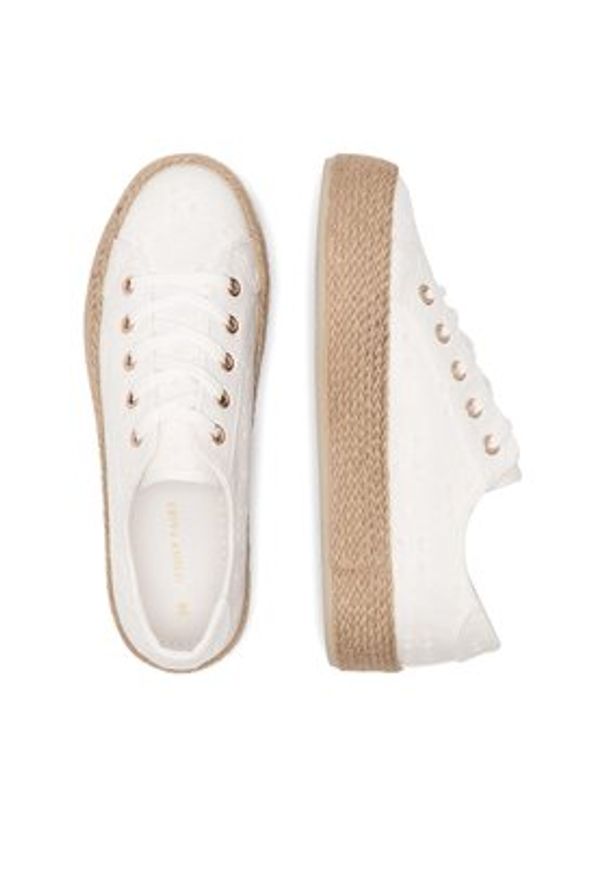 Jenny Fairy Trampki EMMA WSK1576-05 Biały. Kolor: biały. Materiał: materiał