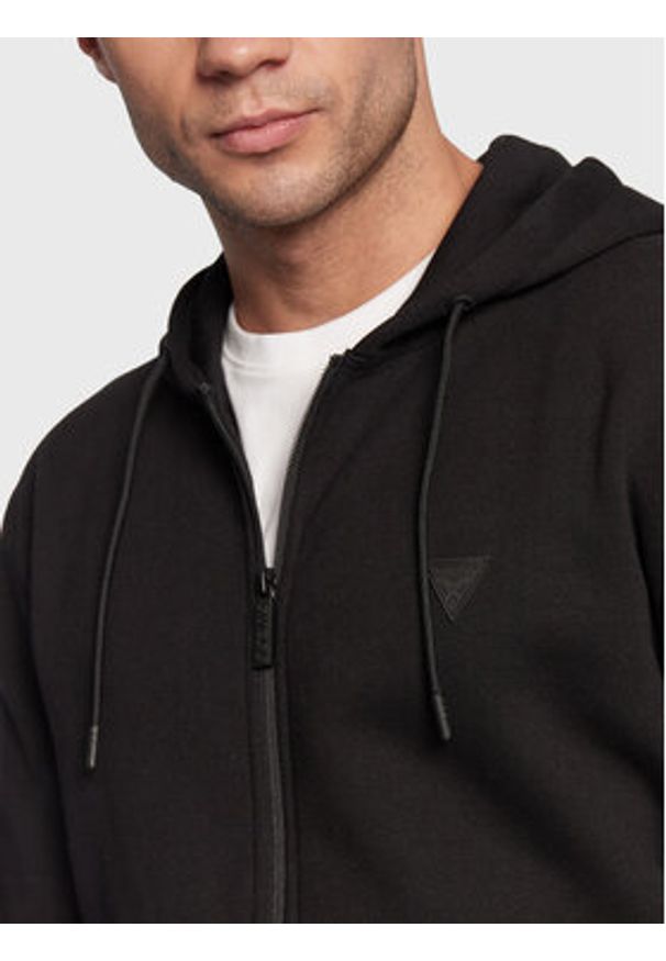 Guess Bluza Aldwin Z2YQ28 K9V31 Czarny Regular Fit. Kolor: czarny. Materiał: bawełna