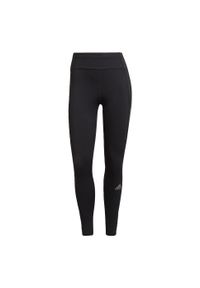 Adidas - Damskie legginsy 7/8 adidas Own The Run. Kolor: czarny. Materiał: poliester, materiał. Sport: bieganie