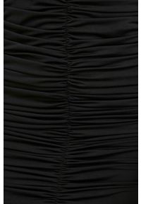 Answear Lab sukienka kolor czarny mini dopasowana. Kolor: czarny. Materiał: dzianina. Długość rękawa: długi rękaw. Wzór: gładki. Typ sukienki: dopasowane. Styl: wakacyjny. Długość: mini