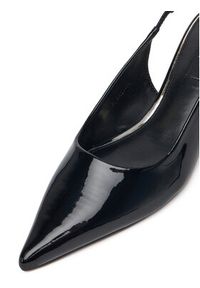 Nine West Sandały PXSH28-31 Czarny. Kolor: czarny. Materiał: skóra #6