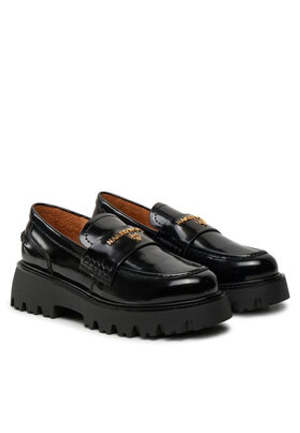 Naked Wolfe Loafersy Flawed Czarny. Kolor: czarny. Materiał: skóra