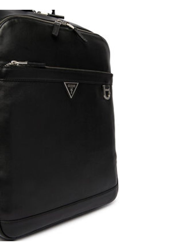 Guess Plecak HMMOSE P6145 Czarny. Kolor: czarny. Materiał: skóra