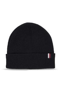 TOMMY HILFIGER - Tommy Hilfiger Czapka Uptown Wool Beanie AM0AM11483 Czarny. Kolor: czarny. Materiał: bawełna #2