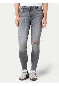 Noisy may - Noisy May Jeansy Kimmy 27030525 Szary Skinny Fit. Kolor: szary