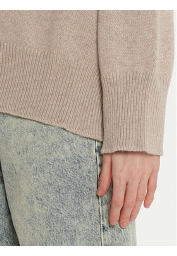 ViCOLO Kardigan 55007S Brązowy Regular Fit. Kolor: brązowy. Materiał: syntetyk
