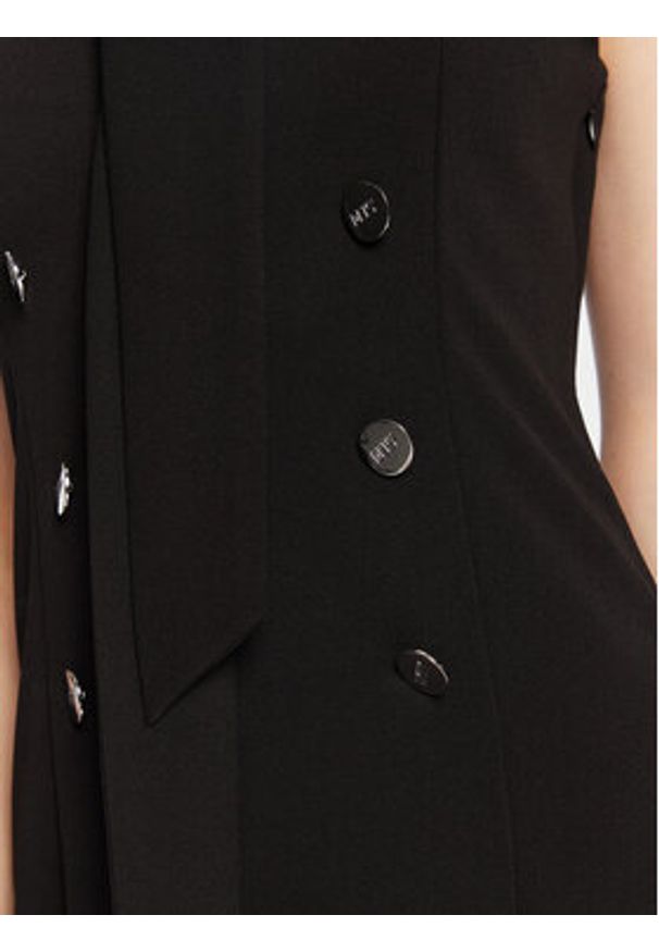 DKNY Sukienka koktajlowa DD3A1852 Czarny Slim Fit. Kolor: czarny. Materiał: syntetyk. Styl: wizytowy