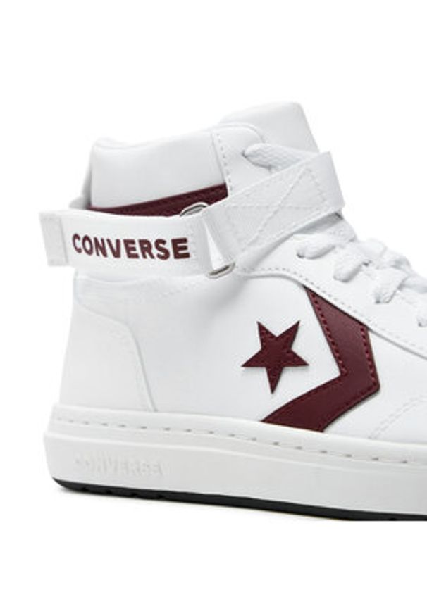 Converse Sneakersy Pro Blaze V2 Leather A06627C Biały. Kolor: biały. Materiał: skóra