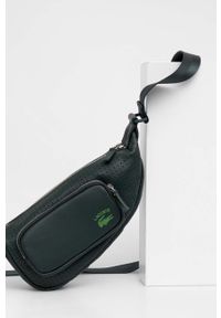 Lacoste saszetka kolor zielony. Kolor: zielony #1
