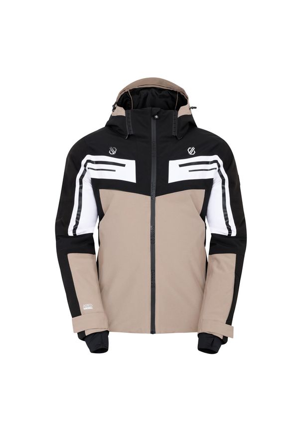 DARE 2B - Męska Potrójna Kurtka Narciarska. Kolor: czarny, wielokolorowy, biały. Sezon: zima. Sport: narciarstwo