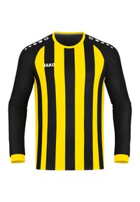 Dziecięcy dżersej z długim rękawem Jako Inter. Kolor: wielokolorowy, żółty, czarny. Materiał: jersey. Długość rękawa: długi rękaw. Długość: długie. Sport: piłka nożna #1