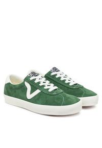 Vans Sneakersy Sport Low VN000D6NBR11 Zielony. Kolor: zielony. Materiał: skóra, zamsz #6