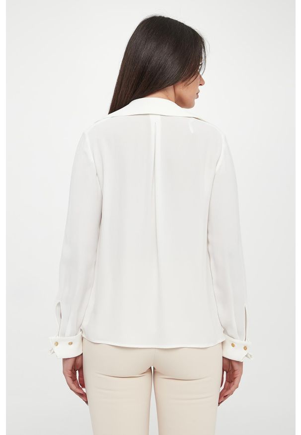 Elisabetta Franchi - Koszula damska z łańcuszkami ELISABETTA FRANCHI
