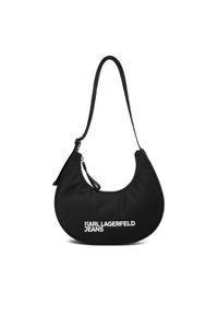 Karl Lagerfeld Jeans Torebka A3W30349 Czarny. Kolor: czarny. Materiał: skórzane #1