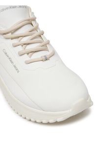 Calvin Klein Sneakersy YW0YW01665 Biały. Kolor: biały. Materiał: materiał #3