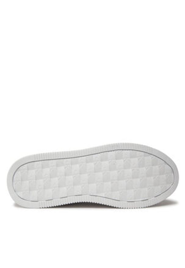 Calvin Klein Jeans Sneakersy Bold Platf Low Lace Lth Ml Met YW0YW01431 Czarny. Kolor: czarny. Materiał: skóra