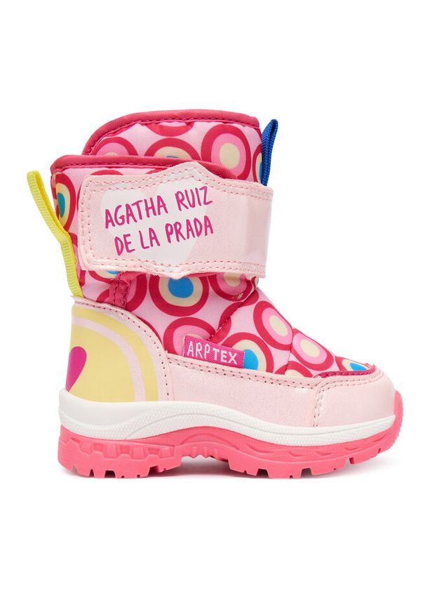Śniegowce Agatha Ruiz de la Prada. Kolor: różowy