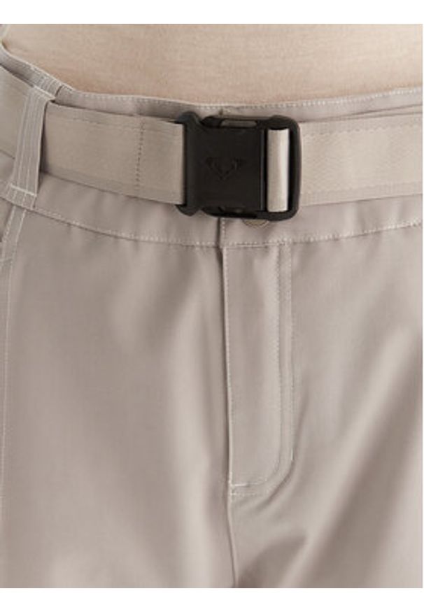 Roxy Spodnie snowboardowe Chloe Kim PT ERJTP03300 Szary Relaxed Fit. Kolor: szary. Materiał: syntetyk. Sport: snowboard