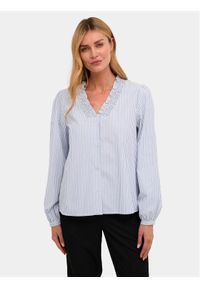 Kaffe Koszula Maibritt 10508218 Niebieski Regular Fit. Kolor: niebieski. Materiał: bawełna, syntetyk #1