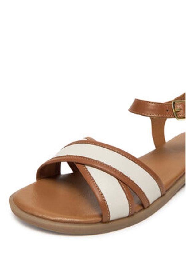 Lasocki Sandały WI16-FOXI-77 Brązowy. Kolor: brązowy. Materiał: skóra