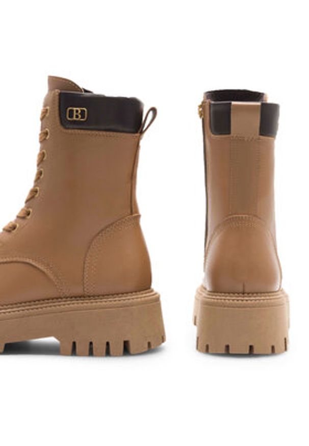 Badura Trapery SEGOVIA-8048 Brązowy. Kolor: brązowy. Materiał: skóra