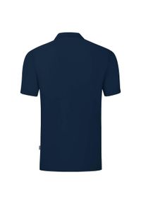 Polo Jako Organic. Typ kołnierza: polo. Kolor: niebieski. Materiał: bawełna, materiał. Sport: piłka nożna #2