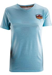 Koszulka damska LEATT T-Shirt Premium Women. Kolor: niebieski. Sport: kolarstwo