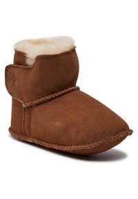 EMU Australia Śniegowce Baby Bootie B10310 Brązowy. Kolor: brązowy