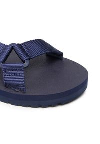 Calvin Klein Jeans Sandały Prefresato Sandal 1 YM0YM00352 Granatowy. Kolor: niebieski. Materiał: materiał #2