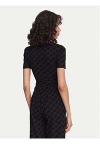 Hugo - HUGO Body Flokky 50566691 Czarny Slim Fit. Kolor: czarny. Materiał: bawełna #3